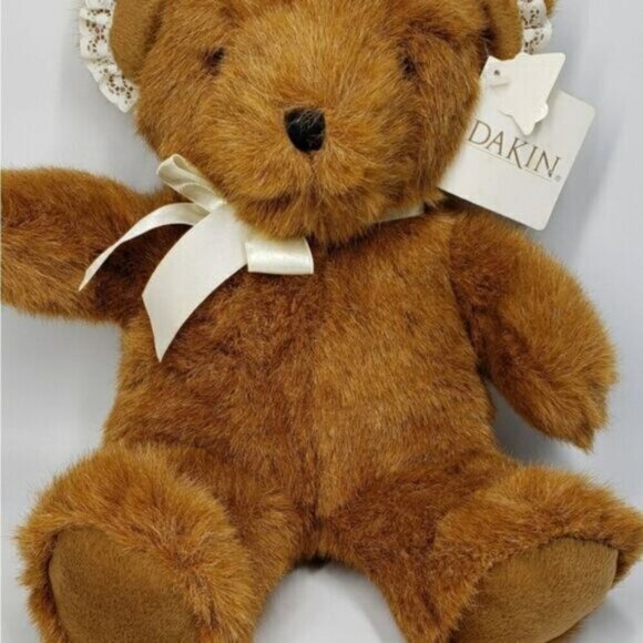 Dakin Special Edition Ruffles Bear 14 Inch Tall New Cozy Sweet Collectible - Picture 3 of 15
